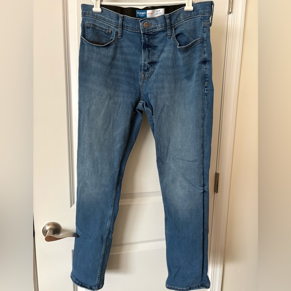 Old Navy Men's Light Blue Slim Jeans